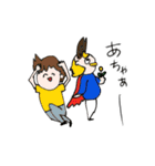 昔話のにちじょう 日本じゃない編（個別スタンプ：38）