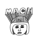 マッハライダーフミ子（個別スタンプ：39）