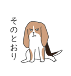 犬さんは肯定する（個別スタンプ：8）