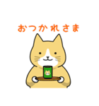 おとな茶白ねこ（個別スタンプ：8）