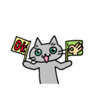 猫観察えにっき・ロシアンブルー第3弾（個別スタンプ：20）