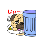 パグUFO＆シバUFO（個別スタンプ：3）