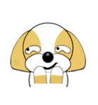 表情豊かなシーズー犬（個別スタンプ：2）