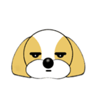 表情豊かなシーズー犬（個別スタンプ：22）