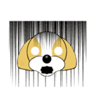 表情豊かなシーズー犬（個別スタンプ：32）