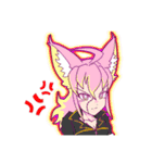 赤毛の猫耳女の子スタンプ（個別スタンプ：15）