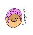 ダックスフンドの日常使い向けスタンプ（個別スタンプ：32）