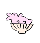 元気で表情豊かなうさぎさん（個別スタンプ：14）
