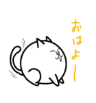 ぽちゃ猫「だいふく」（個別スタンプ：1）