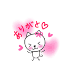ねこちゃん♡スタンプ（個別スタンプ：5）