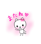 ねこちゃん♡スタンプ（個別スタンプ：34）