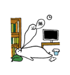 あざらしスタンプ まったり（個別スタンプ：33）