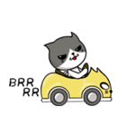 とても無口な猫。（個別スタンプ：2）