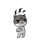 とても無口な猫。（個別スタンプ：12）