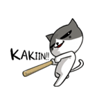 とても無口な猫。（個別スタンプ：20）