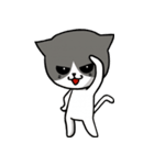 とても無口な猫。（個別スタンプ：23）