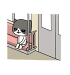 とても無口な猫。（個別スタンプ：25）