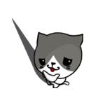 とても無口な猫。（個別スタンプ：26）