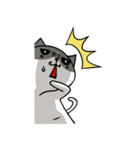 とても無口な猫。（個別スタンプ：32）