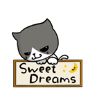 とても無口な猫。（個別スタンプ：33）