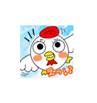 にわとり君の感情をスタンプに！（個別スタンプ：8）
