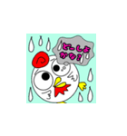 にわとり君の感情をスタンプに！（個別スタンプ：11）