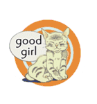 それぞれの猫 (英語)（個別スタンプ：8）