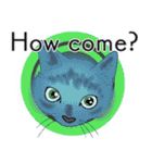 それぞれの猫 (英語)（個別スタンプ：11）