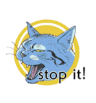 それぞれの猫 (英語)（個別スタンプ：23）