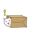 箱入りねこさんの日常スタンプ（個別スタンプ：25）