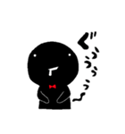 黒いヒト（個別スタンプ：30）