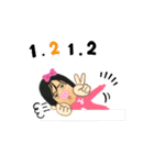 ピンクのよしみ（個別スタンプ：11）