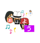 ピンクのよしみ（個別スタンプ：23）