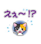 三毛猫ちゃんのデカ文字スタンプ（個別スタンプ：31）