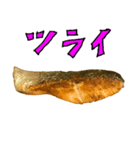 焼き シャケ と 手書き文字（個別スタンプ：29）