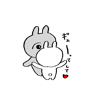 うさ美ちゃん＆うさ男くん【ラブ】（個別スタンプ：9）