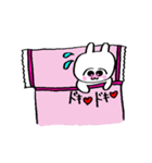 うさ美ちゃん＆うさ男くん【ラブ】（個別スタンプ：29）