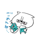 子猫のゴディバとコーフィ（個別スタンプ：9）