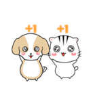 Q犬+Q貓（個別スタンプ：2）