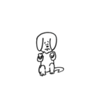 ゆるゆるな犬（個別スタンプ：6）