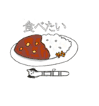 チンアナゴ風のねこ（個別スタンプ：22）
