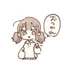 ふわふわツインテールちゃんの日常会話（個別スタンプ：4）