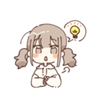 ふわふわツインテールちゃんの日常会話（個別スタンプ：19）
