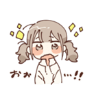 ふわふわツインテールちゃんの日常会話（個別スタンプ：22）