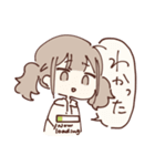 ふわふわツインテールちゃんの日常会話（個別スタンプ：27）