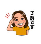 ほたるさん 似顔絵スタンプ（個別スタンプ：2）