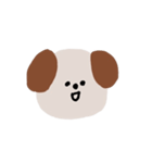 シンプルでかわいい犬（個別スタンプ：2）