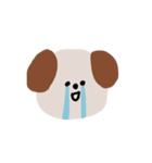 シンプルでかわいい犬（個別スタンプ：5）