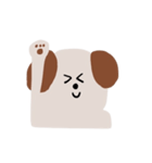 シンプルでかわいい犬（個別スタンプ：11）
