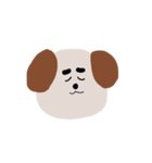 シンプルでかわいい犬（個別スタンプ：19）